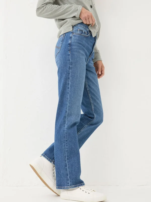 Carmel Blue Denim Comfort Straight Jeans