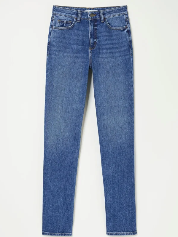 Carmel Blue Denim Comfort Straight Jeans