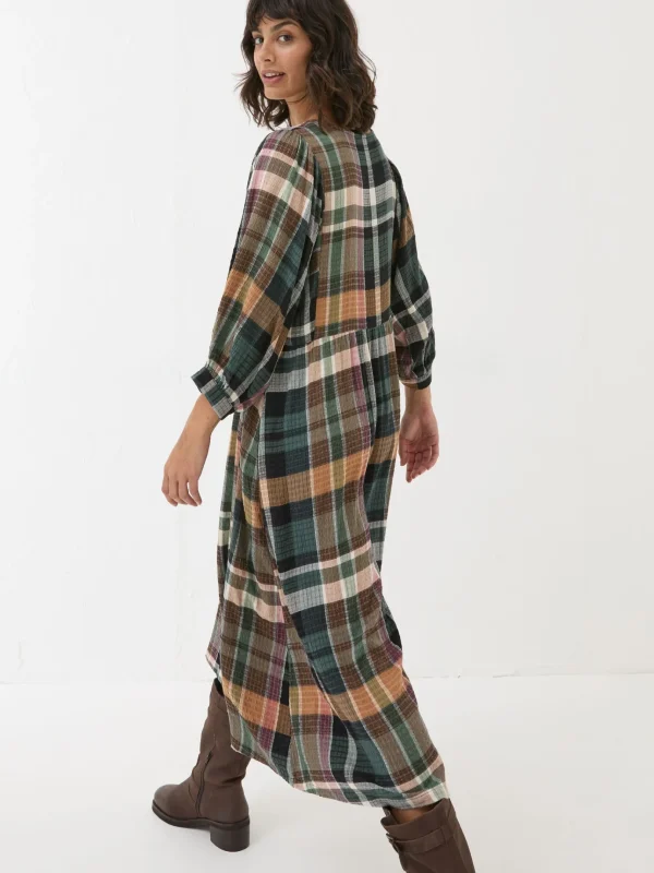 Ceil Multi Check Dress