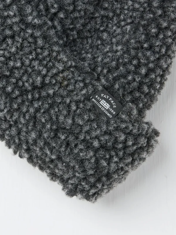 Charcoal Grey Borg Beanie