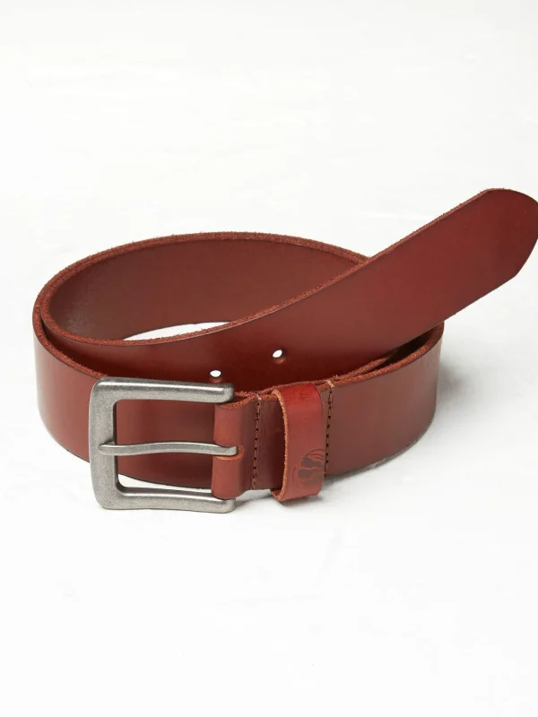 Chocolate Brown Italian Leather Belt