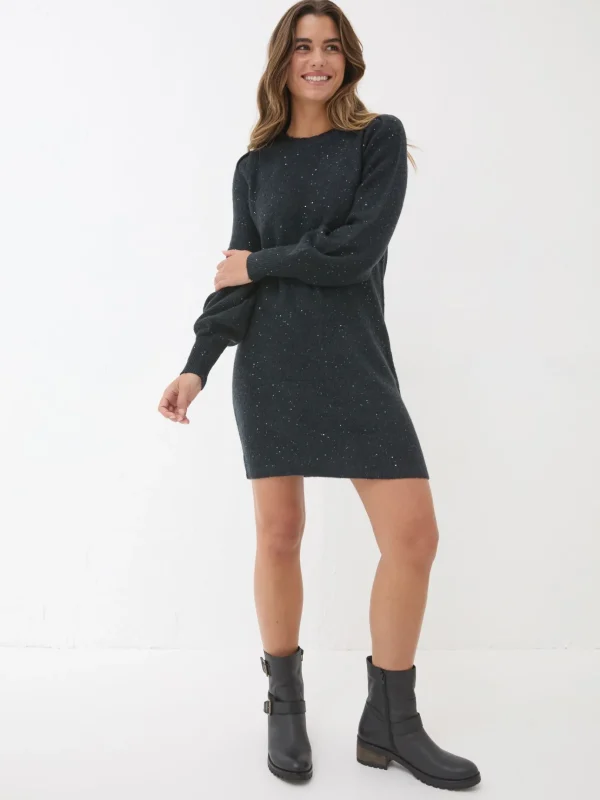 Dark Navy Eden Knit Dress