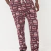 Dark Red VW Print Pyjama Bottoms