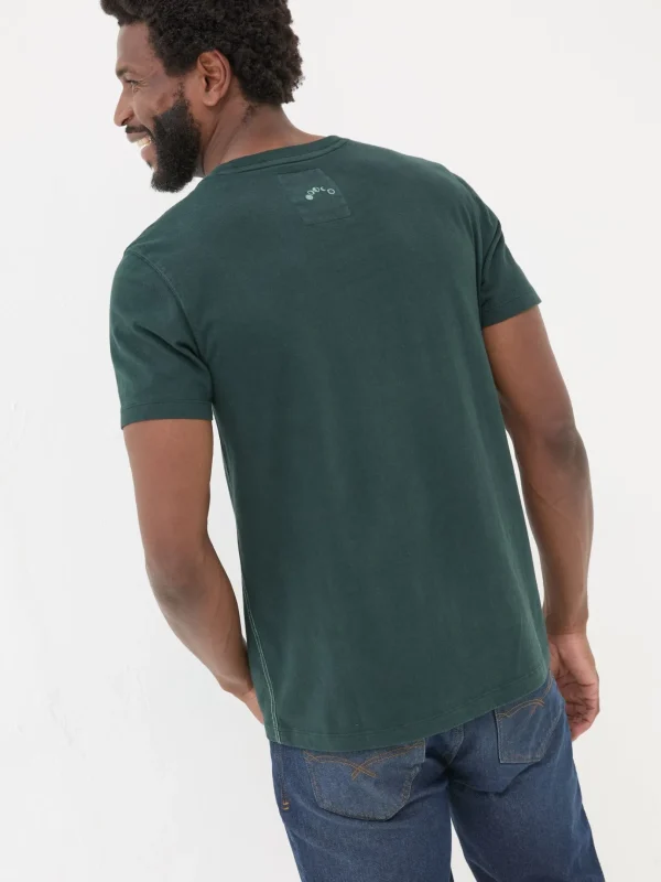 Dark Teal 100% Cotton Discover Darkness Out Of Office T-Shirt