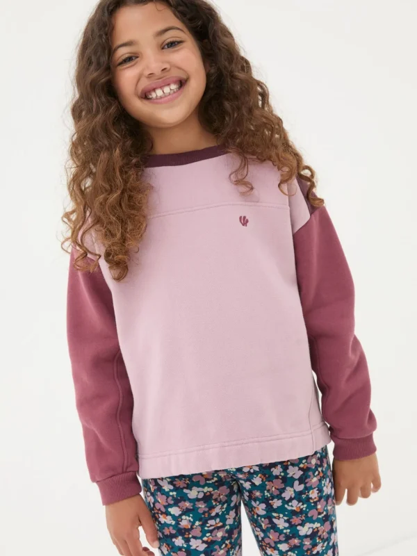 Dusky Purple Butterfly Sweatshirt