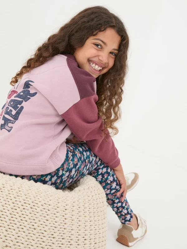 Dusky Purple Butterfly Sweatshirt