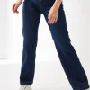 Elise Blue Wide Leg Jeans