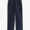 Elise Dark Blue Wide Leg Jeans