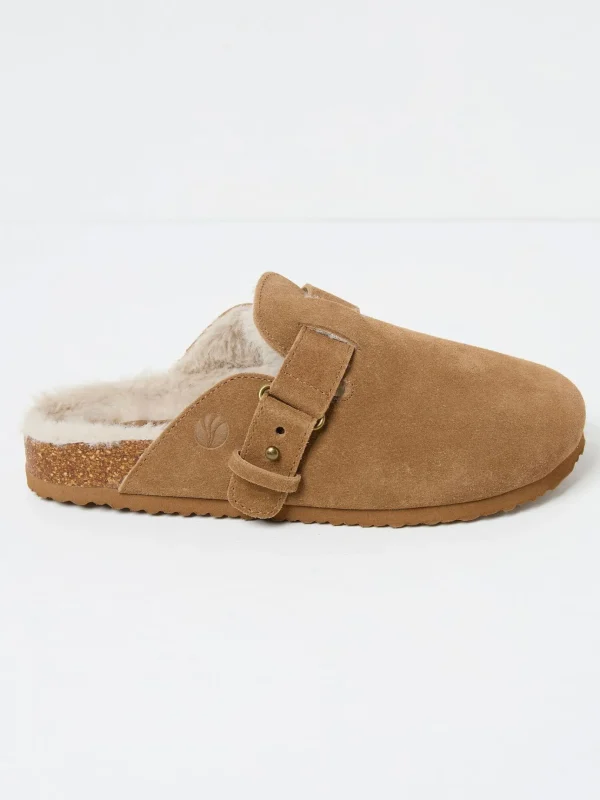 Elsie Tan Brown Elsie Outdoor Slippers