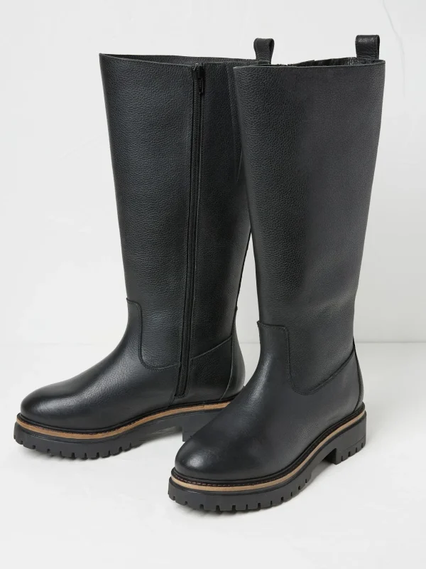 Emmy Black Riding Boots