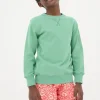 Enborne Green Crew Sweatshirt