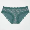 Esme Green Floral Short Knickers