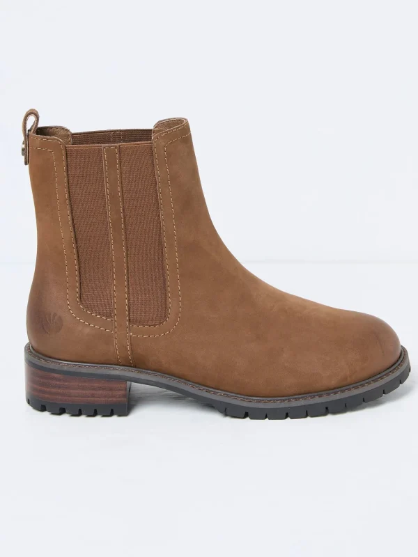 Everly Brown Chelsea Boots