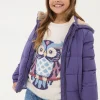 Everly Purple Padded Jacket