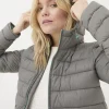 Garnet Grey Lightweight Puffer Jacket