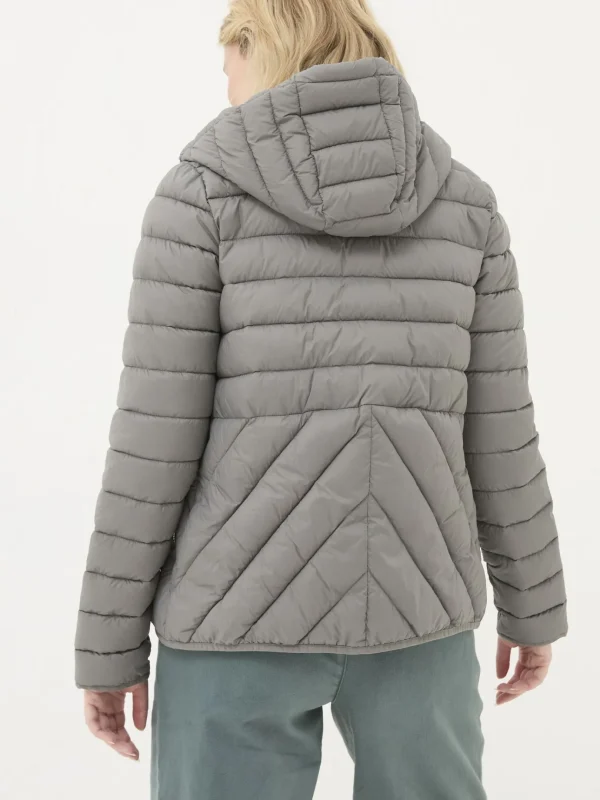 Garnet Grey Lightweight Puffer Jacket