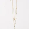 Gold Tone Layered Necklace