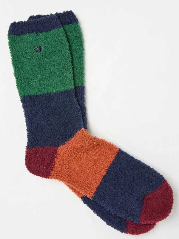 Green Striped Idaho Socks