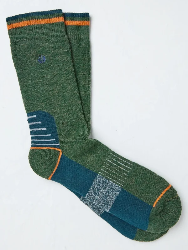 Green Walking Socks