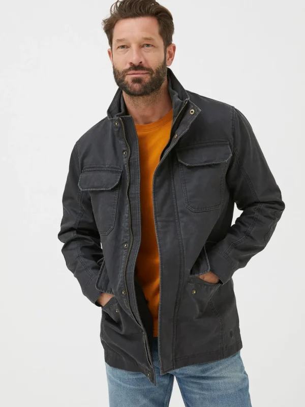 Grey 4 Pocket Jacket