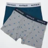 Grey Dinosaur Boxers 2 Pack