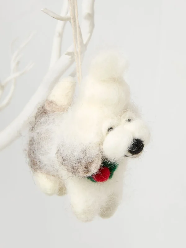 Grey Sidney Sheep Dog Decoration