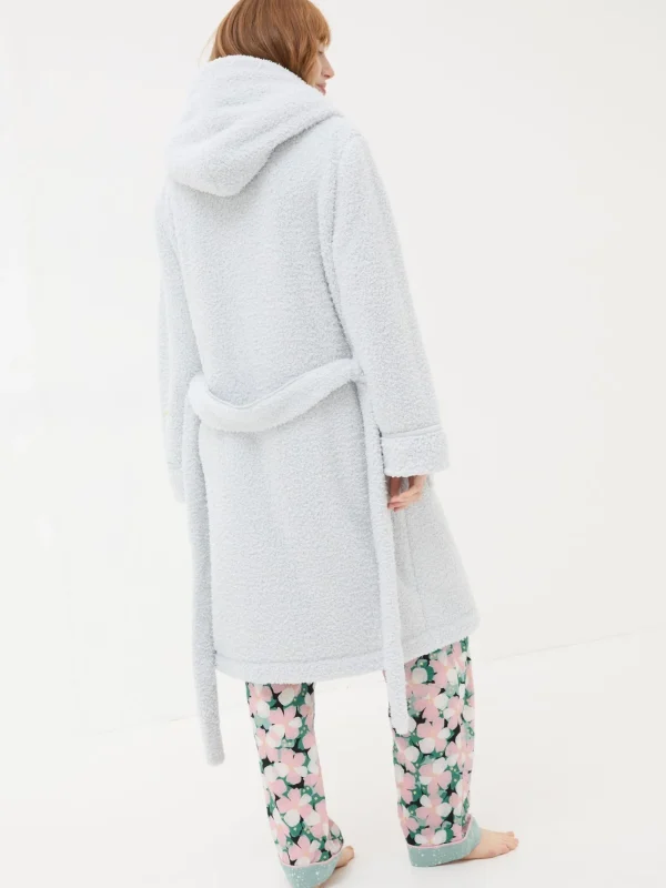 Grey Snuggle Dressing Gown