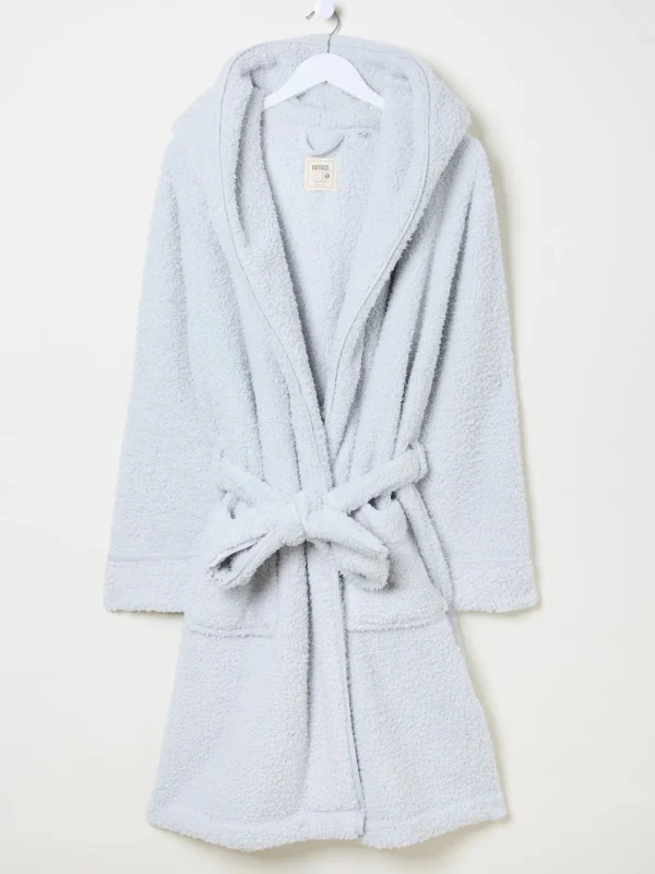 Grey Snuggle Dressing Gown