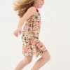 Hallie Natural Trail Marks Swing Dress