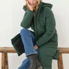 Harley Green Long Puffer Coat