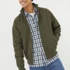 Harrington Green Bomber Jacket