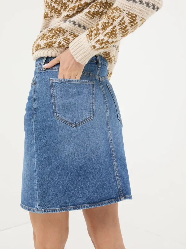 Hattie Blue Denim Skirt