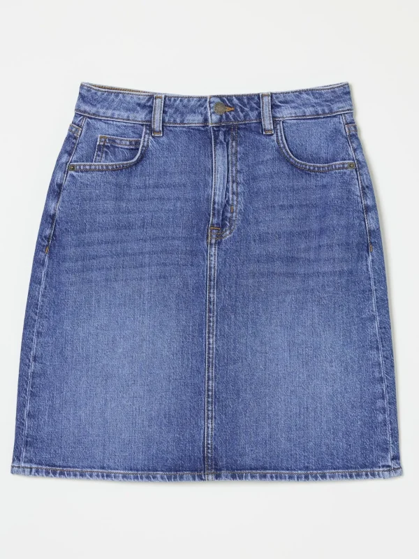 Hattie Blue Denim Skirt