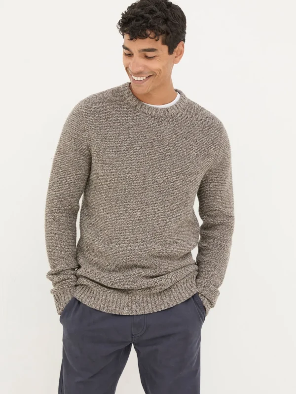 Hove Natural Crew Neck Jumper