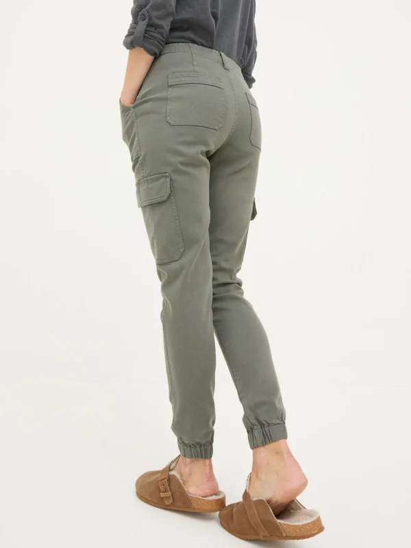 Hythe Grey Cargo Trousers