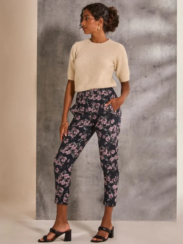 Isobel Blue Isobel Jacquard Trouser