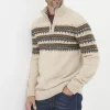 Ives Natural Half Neck Jumper