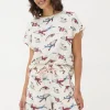 Ivory Shelter Wilson The Whale Pyjama Shorts Set