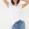 Ivy Organic Cotton White T-Shirt