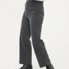 Keswick Grey Wide Leg Crop Jeans