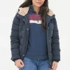 Lara Navy Lara Puffer Coat