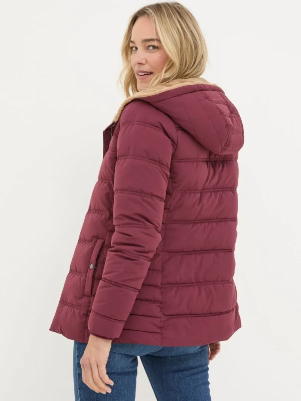 Lara Red Lara Puffer Coat