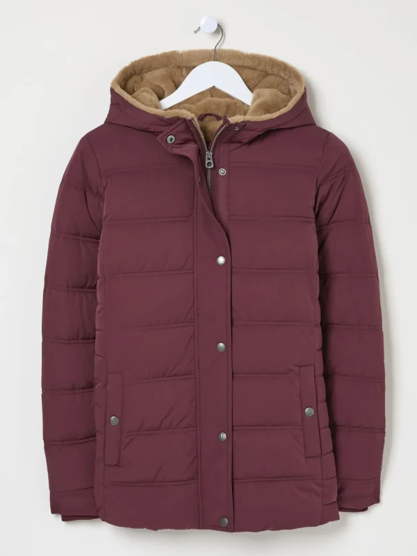 Lara Red Lara Puffer Coat