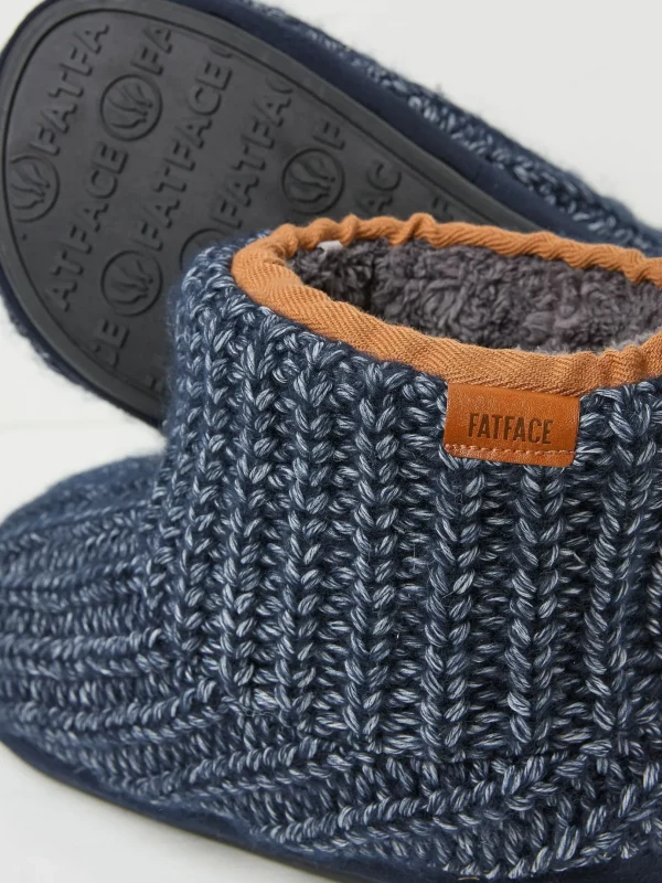 Laurence Navy Laurence Knit Boots