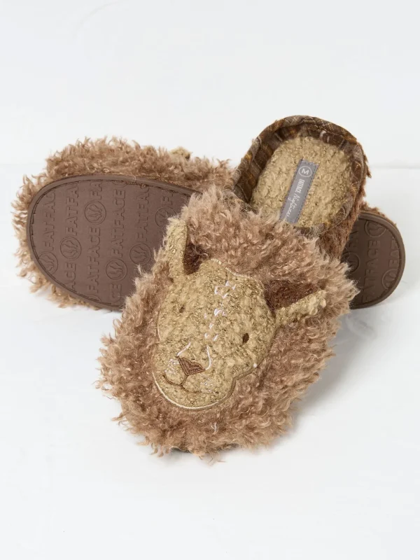 Lionel Natural Lion Slippers