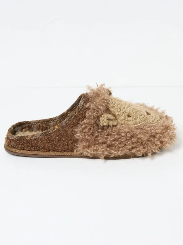 Lionel Natural Lion Slippers