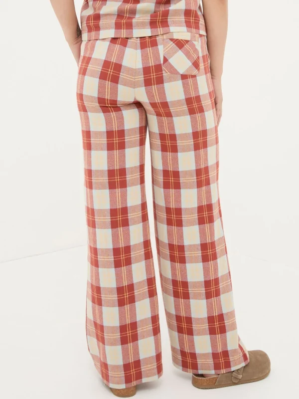 Lola Red Multi Check Pyjama Bottoms