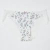 Mabel Cream Floral Cheeky Knickers