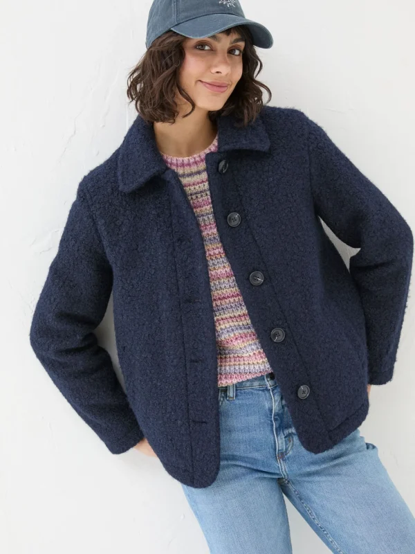 Mae Blue Short Jacket