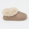 Maia Dark Natural Boots Slippers